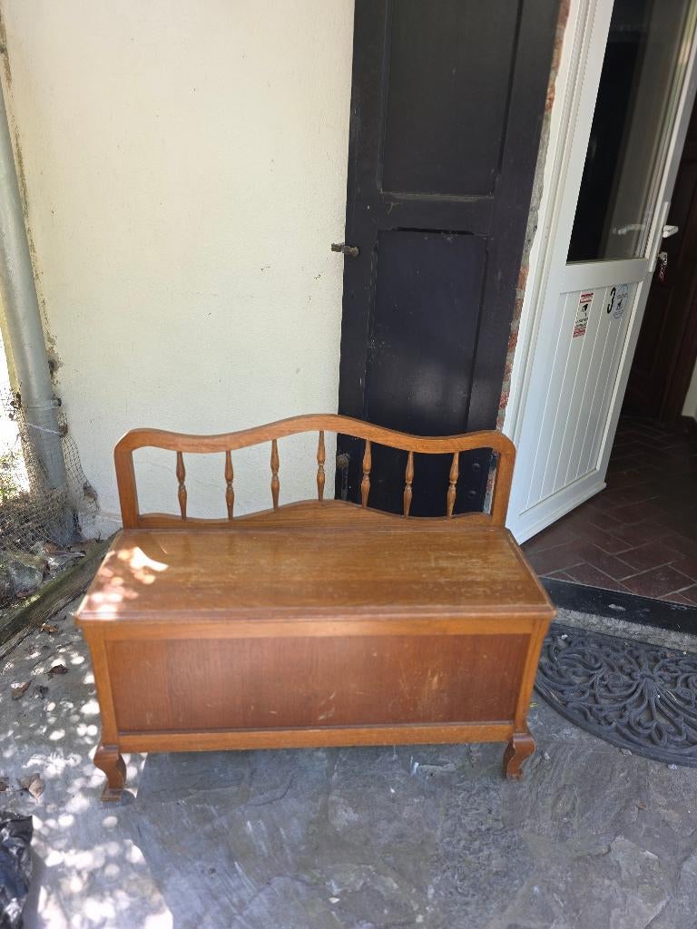 Banc Coffre bois, Enlèvement, Utilisé