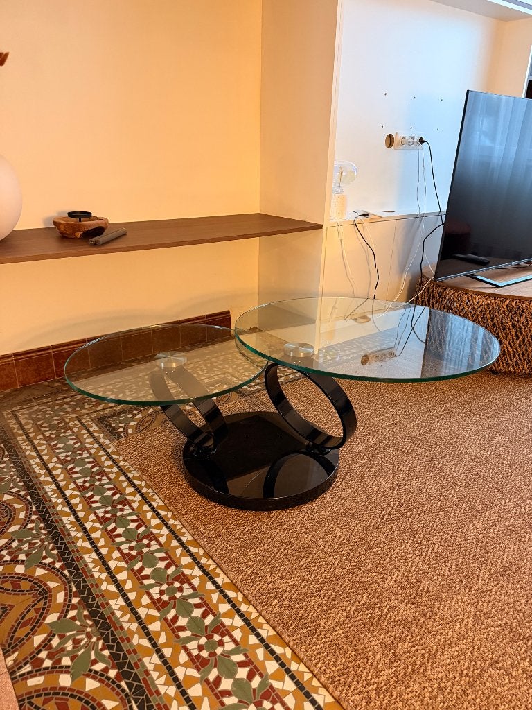 Table tournante de salon, 50 – 75, Rond, 50 à 100 cm, Comme neuf