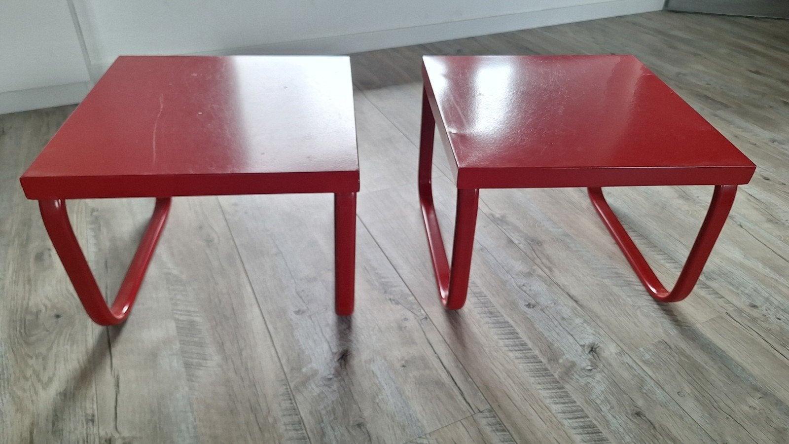 Petites tables en metal / tables de chevet, Enlèvement