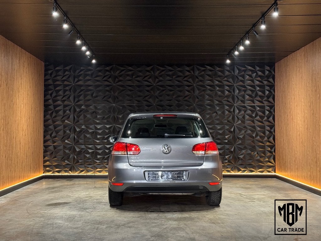 ✅Volkswagen Golf 6 1.4i 12 Maanden GARANTIE Airco 1.Eigenaar, Voorwielaandrijving, Euro 5, Stof, Zwart