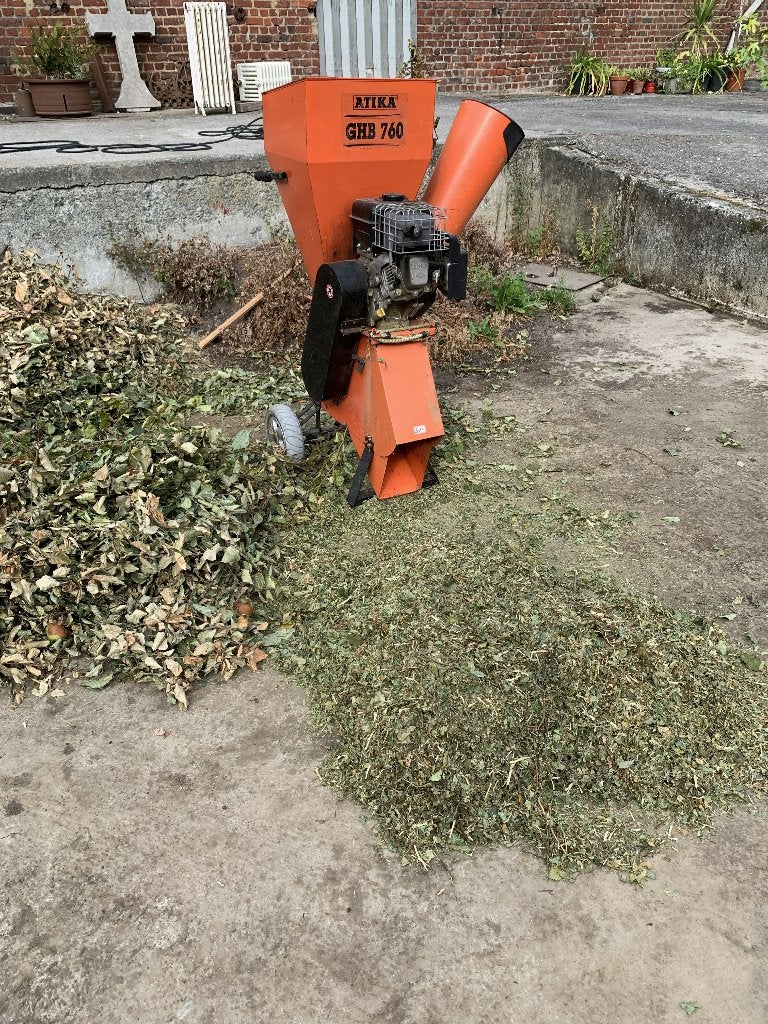 Broyeur ATIKA GHB 760, Jardin & Terrasse, Déchiqueteurs, Utilisé, Essence, Enlèvement