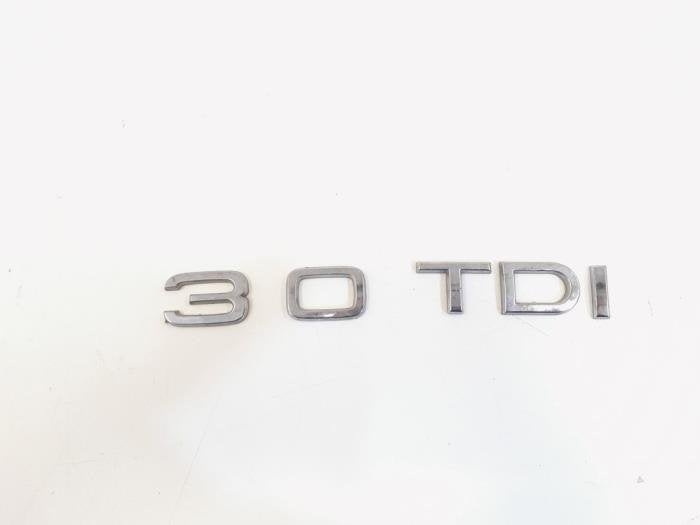 Embleem van een Audi A5, Gebruikt, -, -, -