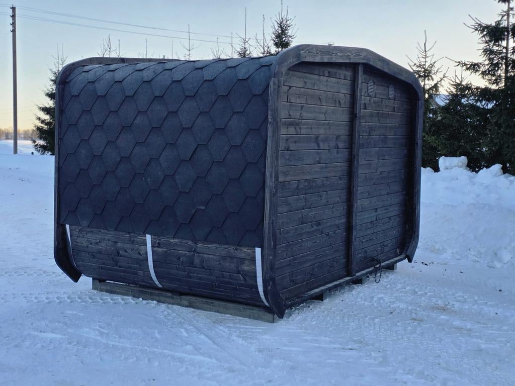 Cube Deluxe Buitensauna - Gratis Levering en Plaatsing, Ophalen of Verzenden