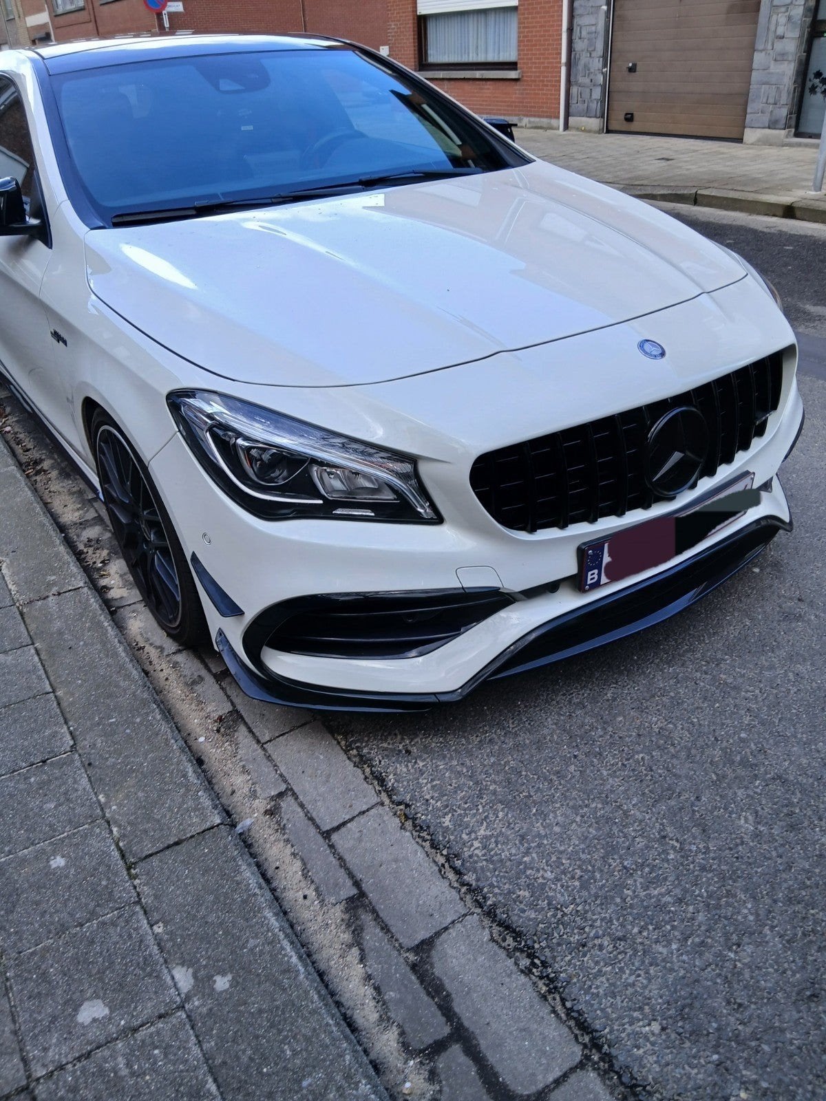 mercedes cla 45 amg, Auto's, Automaat, 4 cilinders, Alcantara, Wit