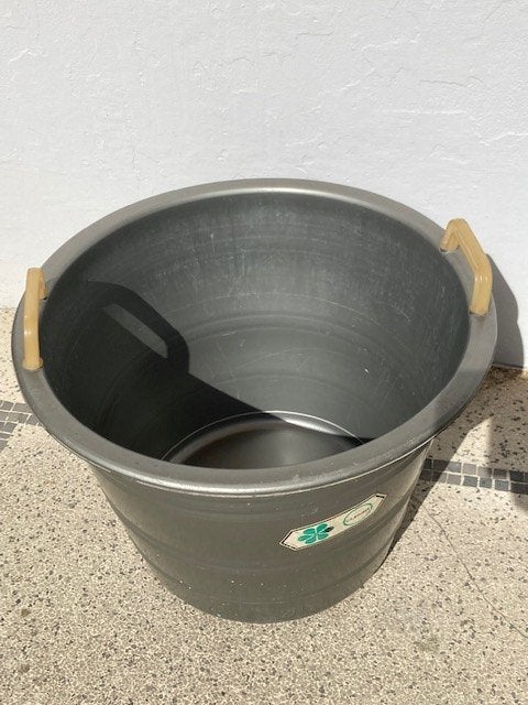 Panier à linge gris, marque CURVER, Enlèvement, Utilisé, Gris, Plastique