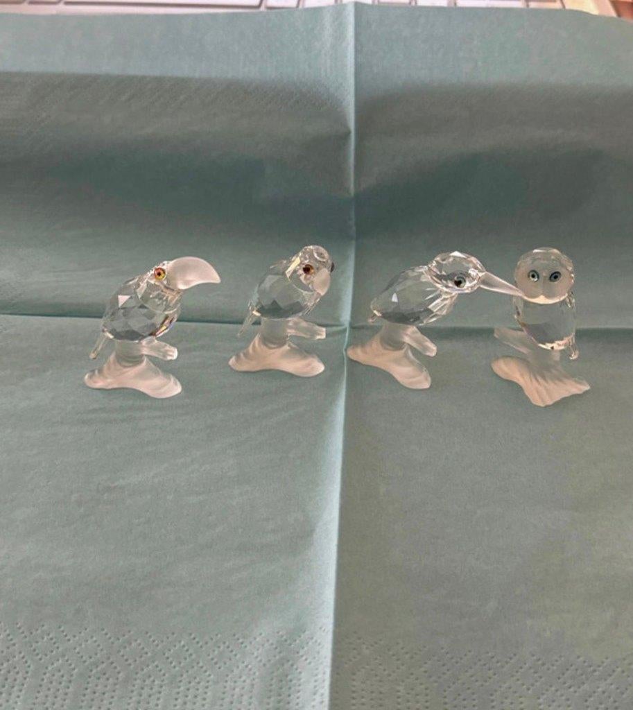 Vogels op stam Swarovski, Verzamelen, Ophalen of Verzenden, Nieuw, Figuurtje
