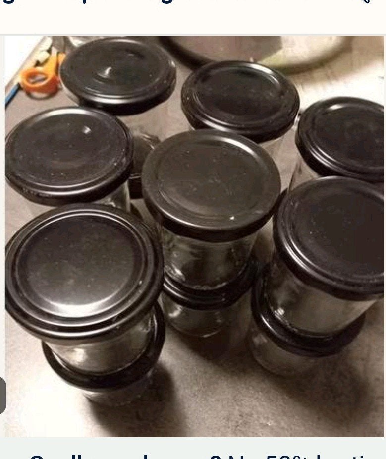 glazen potten 120 ml voor confituur ? 15 stuks à 500 ml, Ophalen