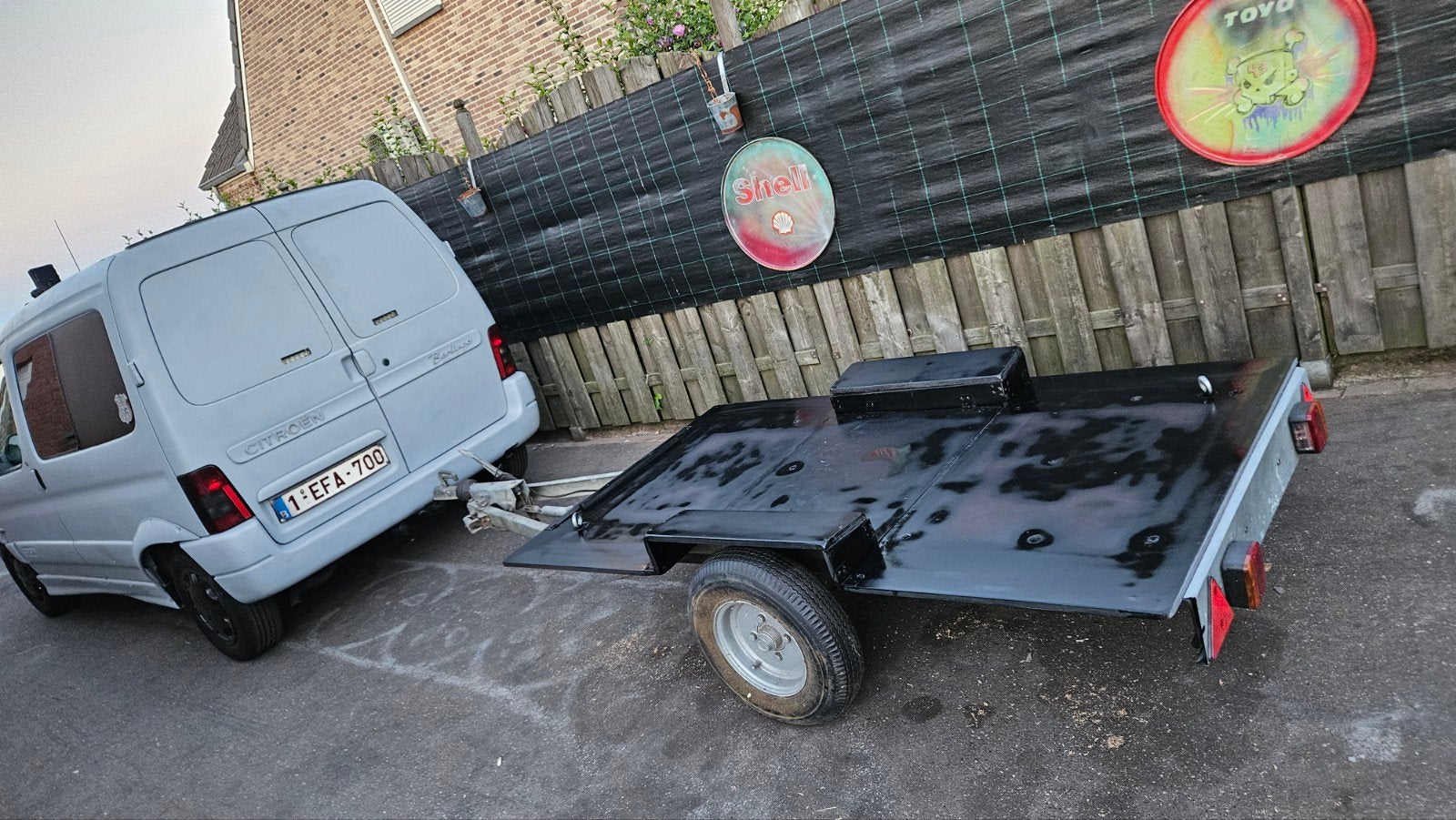 remork moto, Auto diversen, Aanhangers en Bagagewagens, Ophalen of Verzenden
