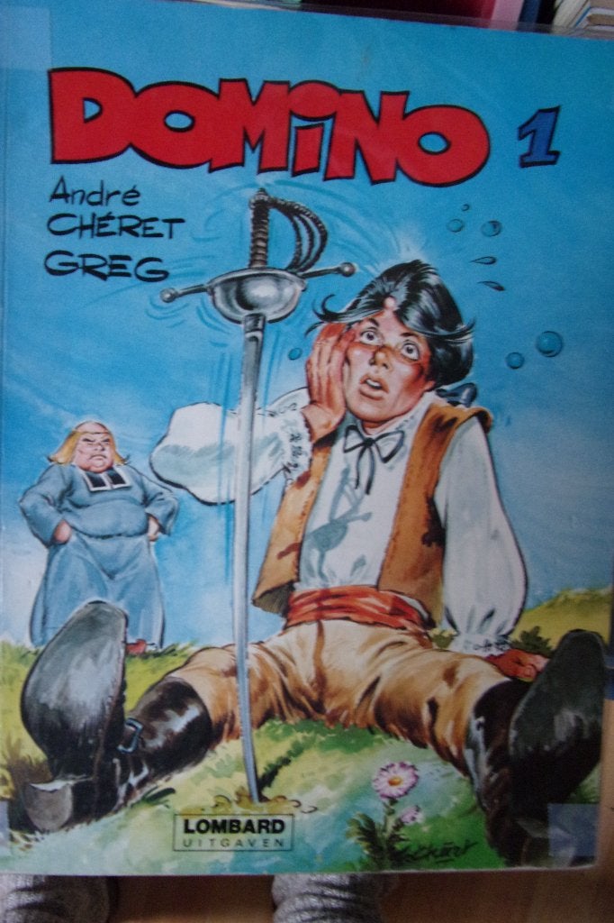 domino  :   complete reeks nr 1 tot en met 5  softcover, Boeken, Ophalen of Verzenden