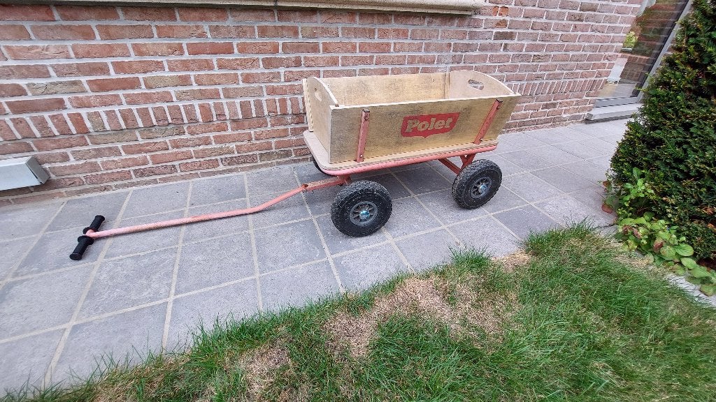 bolderkar POLET, Ophalen, Gebruikt