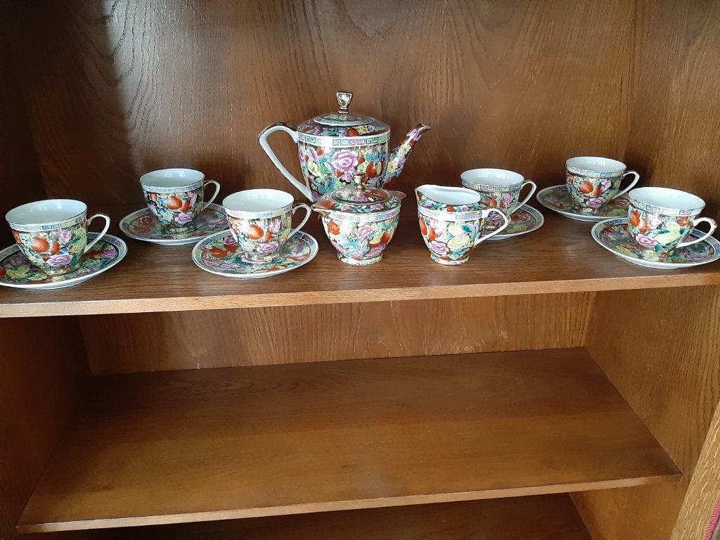Chinees koffieservies, Ophalen