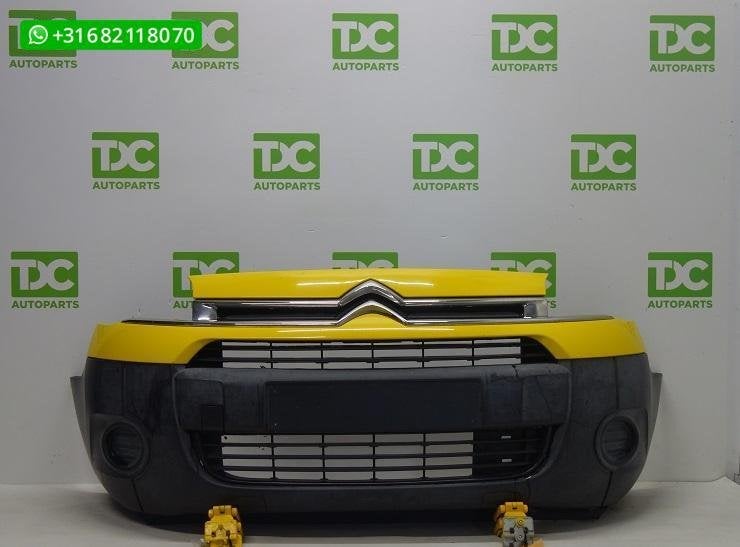 Citroen Berlingo bestel ('08-'16) Voorbumper geel, Utilisé, Avant, Citroen, Citroën