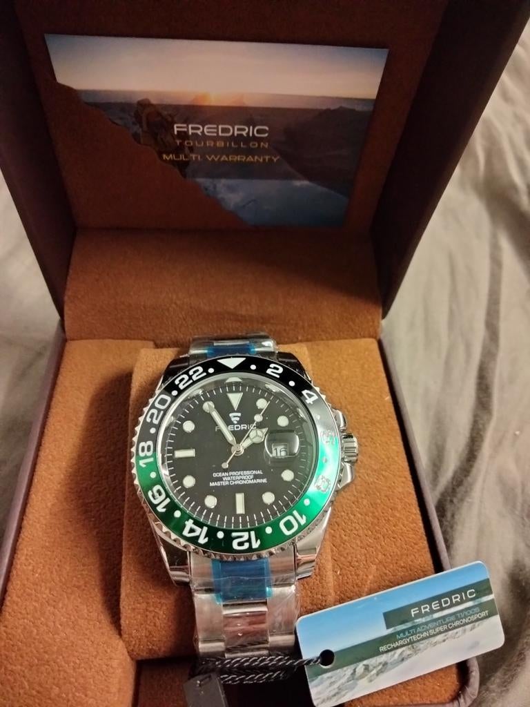 Nieuwe Fredric heren horloge, Ophalen