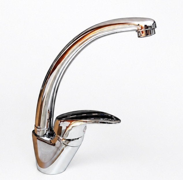 Robinet cuisine Adell chromé neuf - Mitigeur - Déstockage, Enlèvement ou Envoi, Neuf, Chrome, Robinet