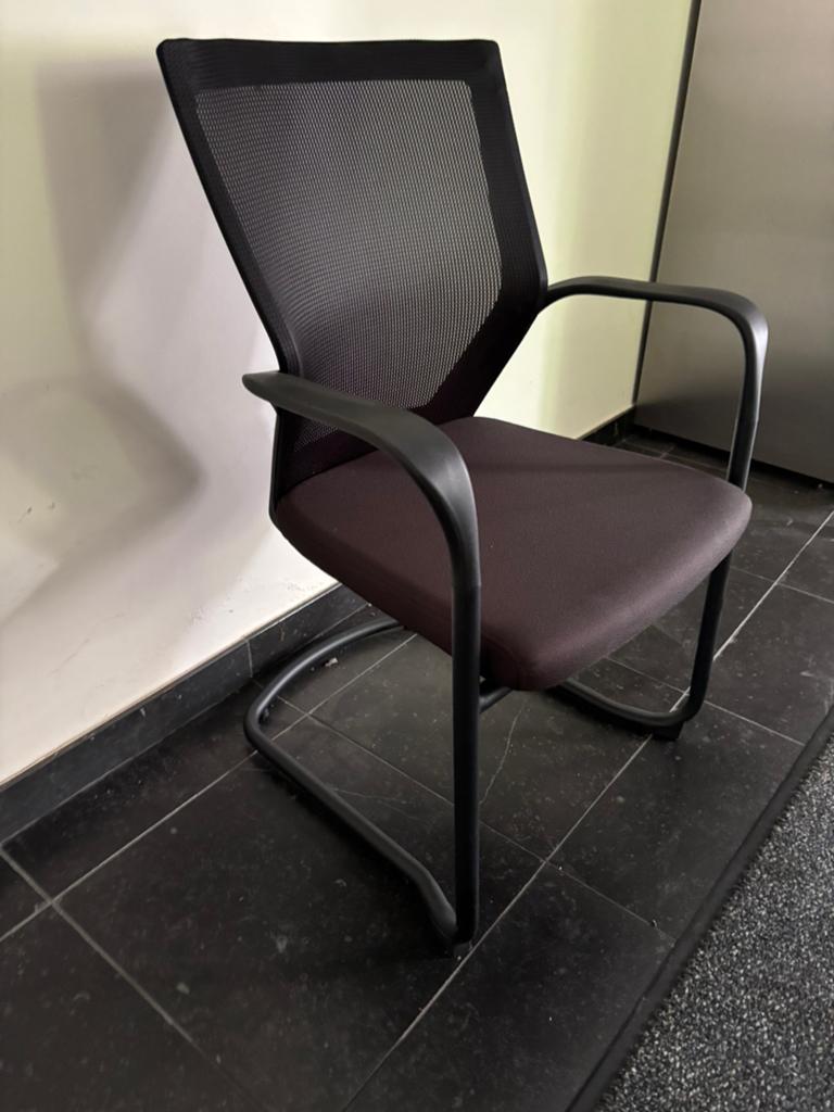 Stoel vergaderzaal  11stuks, Huis en Inrichting, Ophalen, Zwart, Zo goed als nieuw, Stof