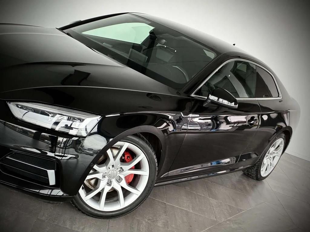 Audi A5 Coupé 2.0TDi SPORT-COCKPIT-GPS-CAMERA-JANTES18-PDC, Auto's, 4 zetels, Gebruikt, 4 cilinders, Zwart