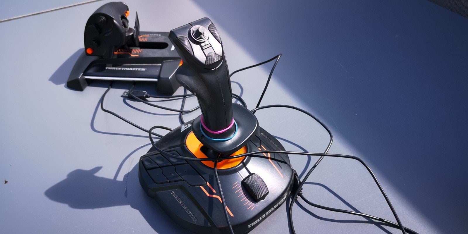 Thrustmaster set voor flightsim of race, Ophalen of Verzenden