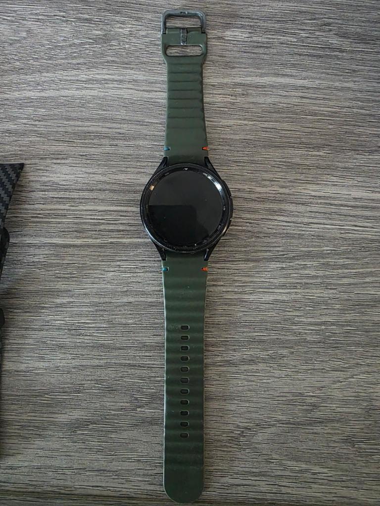 Samsung galaxy watch 6 classic LTE, Ophalen of Verzenden, Gebruikt, Zwart, Android