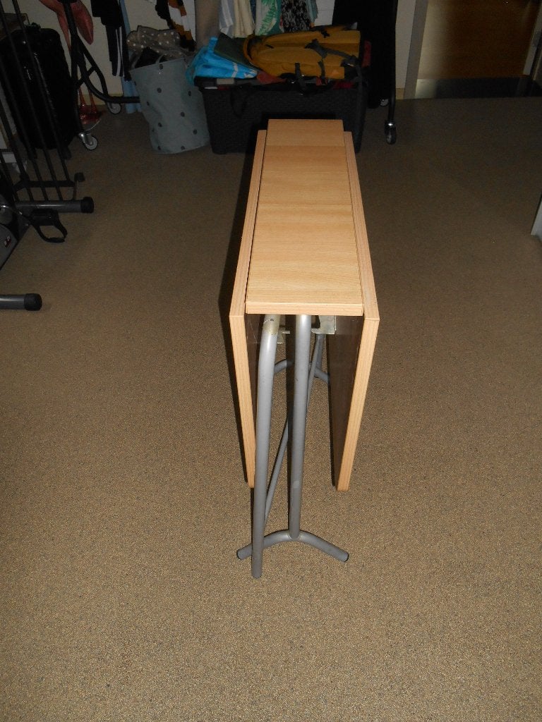 plooitafel keuken, bijzet, hobby, bureel, ... 100cm x 60cm, Huis en Inrichting, Ophalen