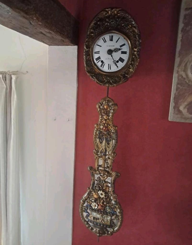 Horloge murale ancienne de style Comtoise, Antiquités & Art, Antiquités | Horloges, Enlèvement
