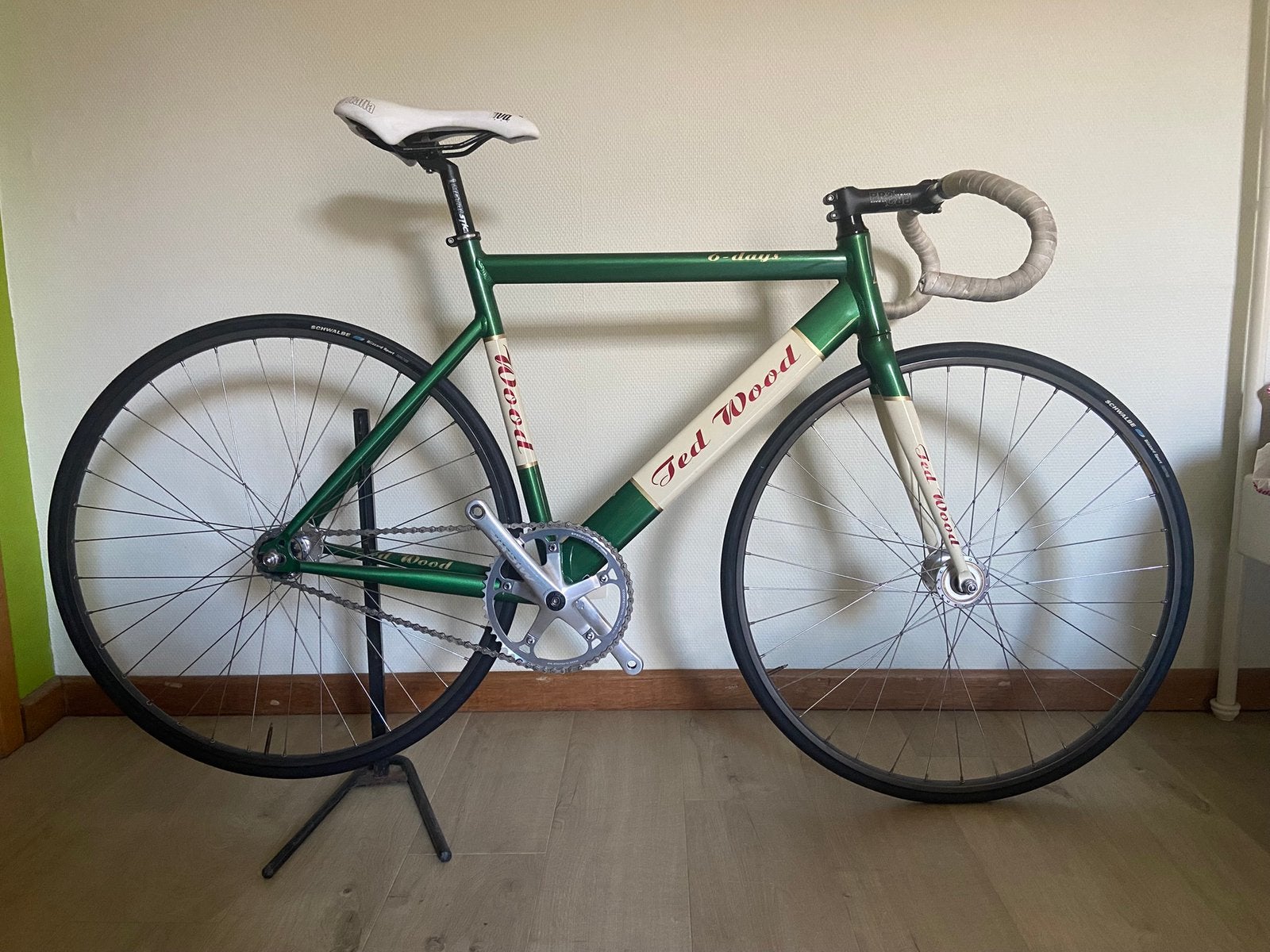 Piste fiets ted wood, Fietsen en Brommers, Ophalen, 28 inch, Aluminium, 49 tot 53 cm