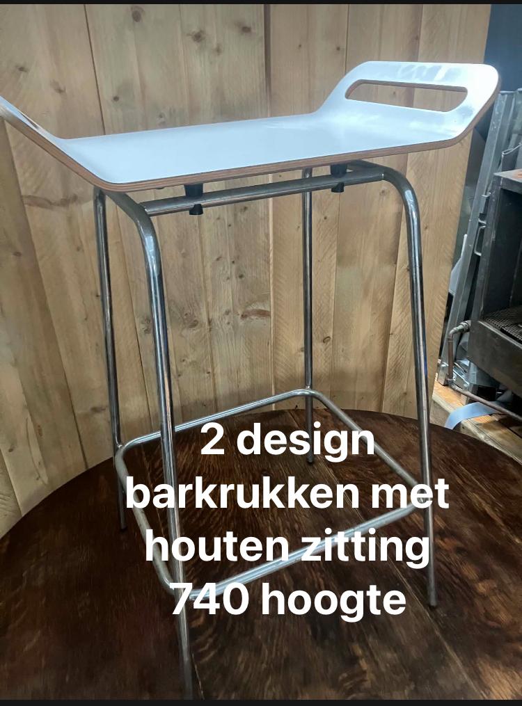 barkrukken design, Ophalen of Verzenden, Zo goed als nieuw