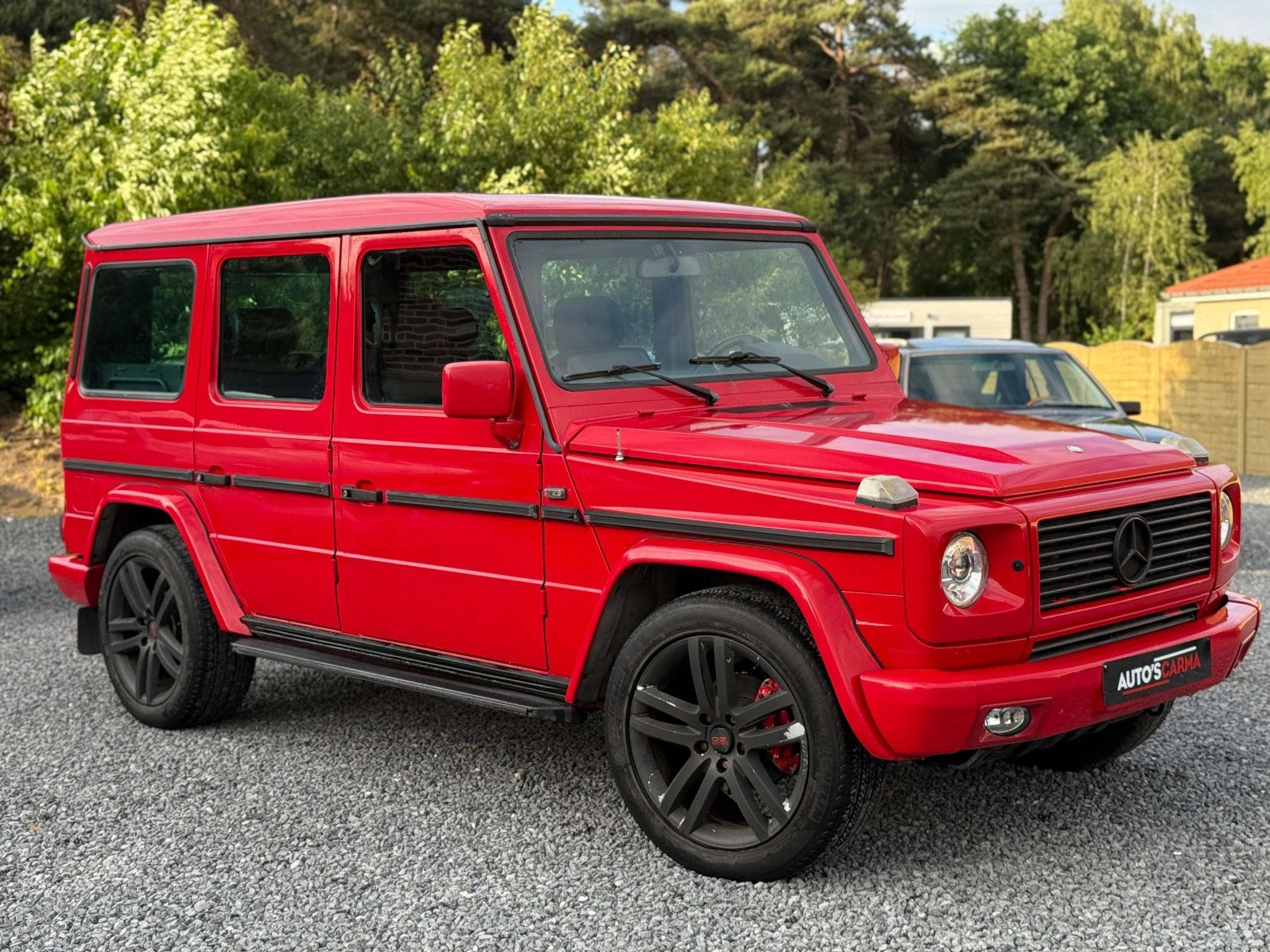 Mercedes-Benz G 300 Benzine AMG-Pack Oldtimer Automaat Airco, Automaat, Zwart, Bedrijf, 5 zetels