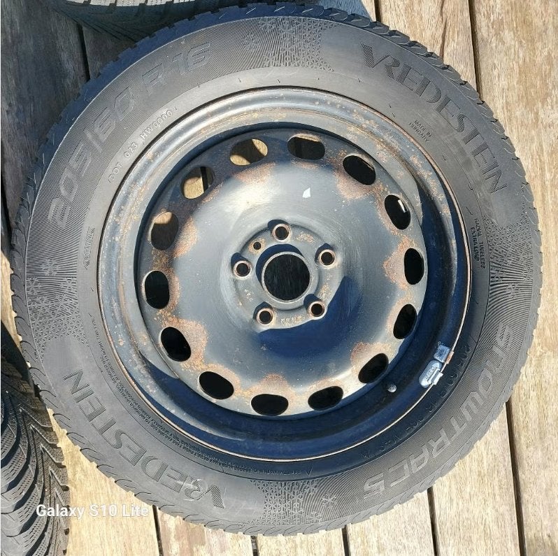 Roues complètes hiver 205/60 R16 – 5x112 – Audi VW, Pneus et Jantes, Pneus hiver, 16 pouces, Véhicule de tourisme