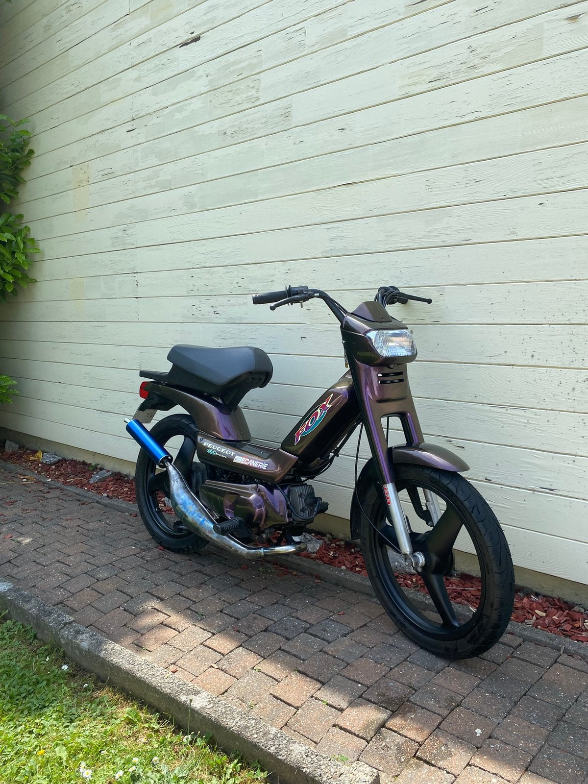 Peugeot fox a echanger, Enlèvement