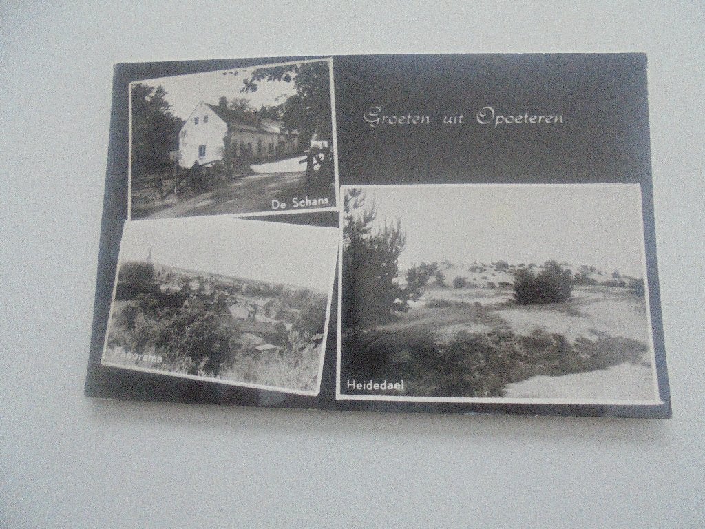 opoeteren - groeten uit opoeteren, Ophalen of Verzenden, 1960 tot 1980, Gelopen, Limburg