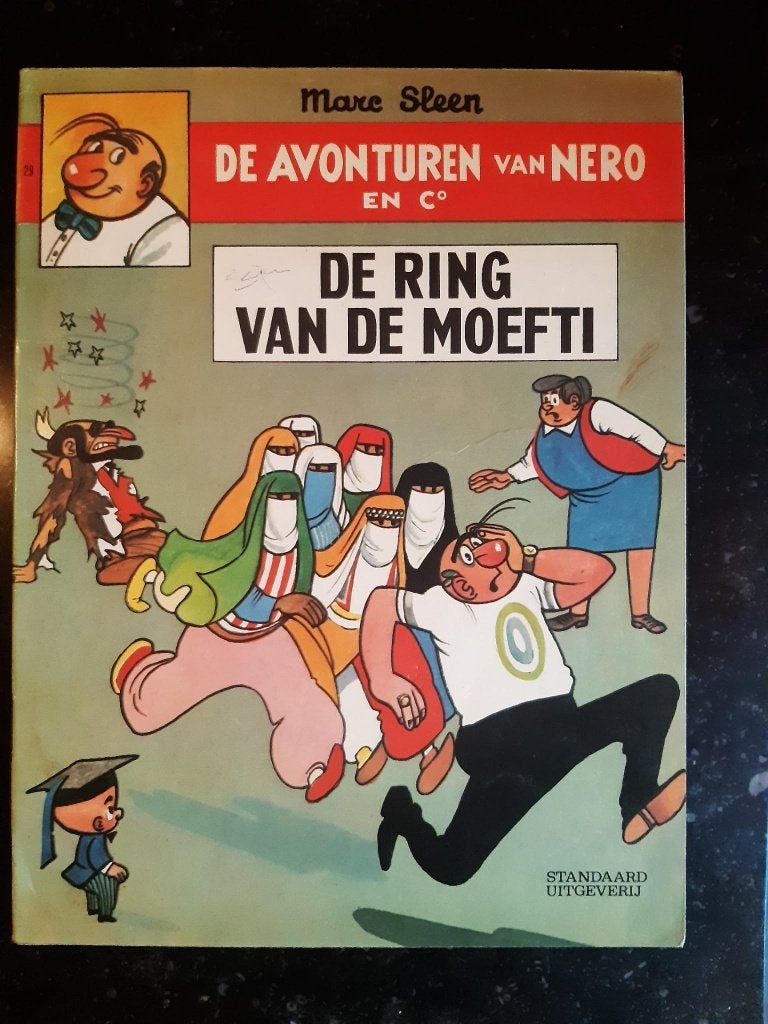 Nero 29 - De ring van de Moefti 1ste druk 1972, Enlèvement, Utilisé