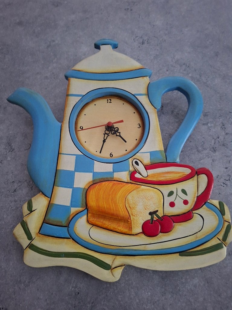 Horloge imitation cafetière, Enlèvement, Utilisé