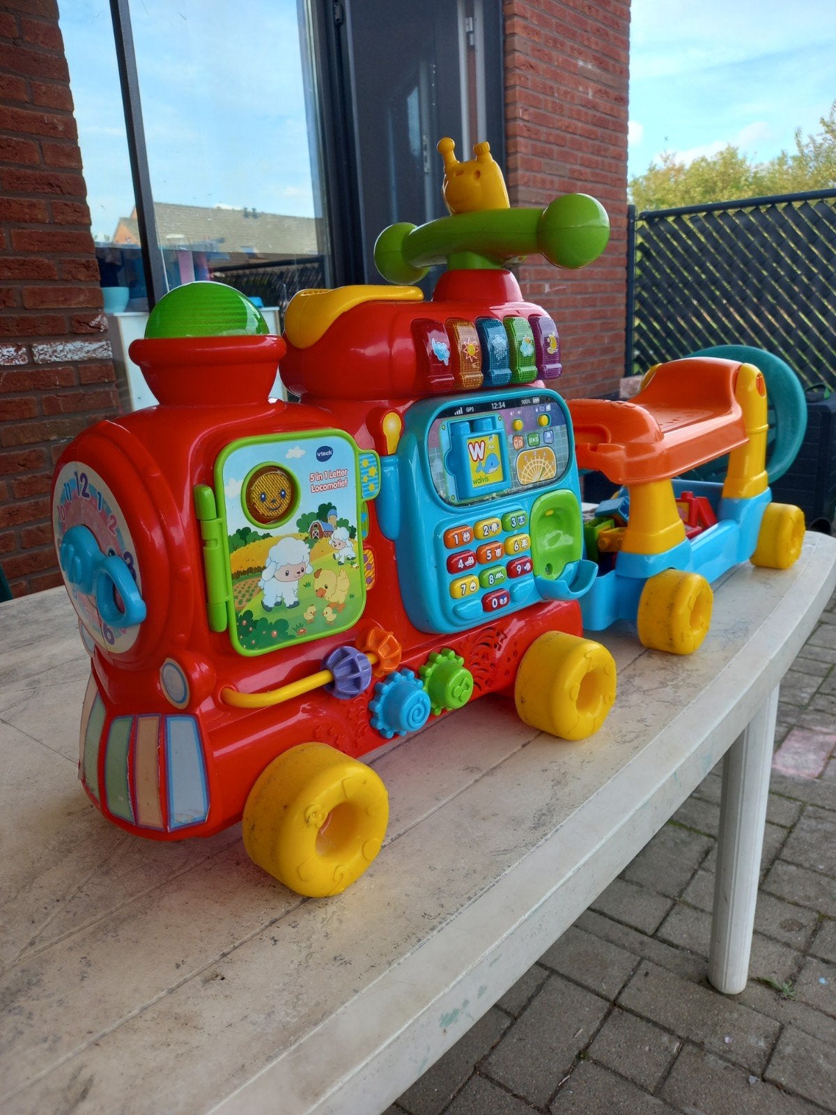 vtech locomotief, Kinderen en Baby's, Ophalen, Gebruikt, 6 maanden tot 2 jaar