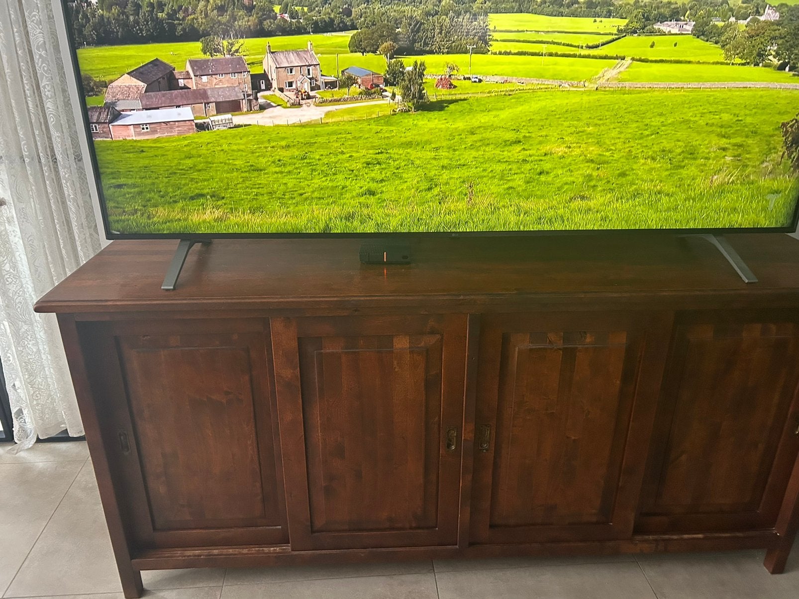 Dressoir, opbergkast , hout, teak, Huis en Inrichting, Ophalen, 150 tot 200 cm, Teakhout, Minder dan 100 cm