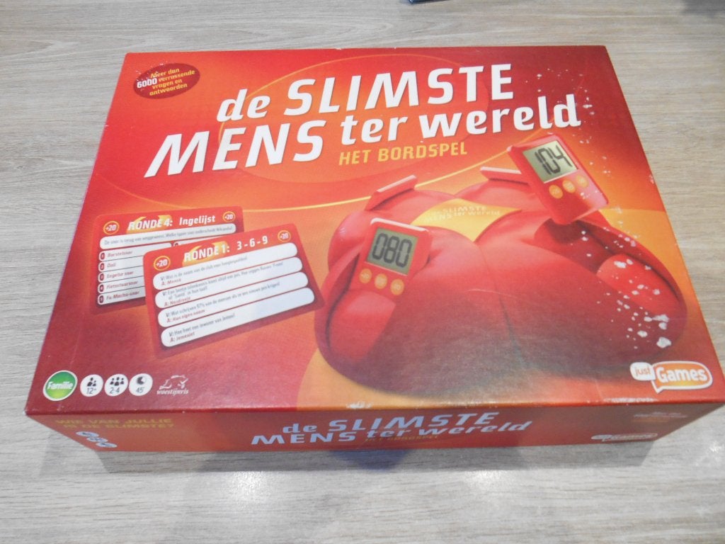 de slimste mens ter wereld, Hobby en Vrije tijd, Ophalen of Verzenden, Zo goed als nieuw