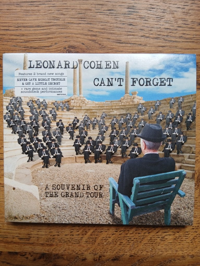 CD Leonard Cohen : Can't Forget, Enlèvement