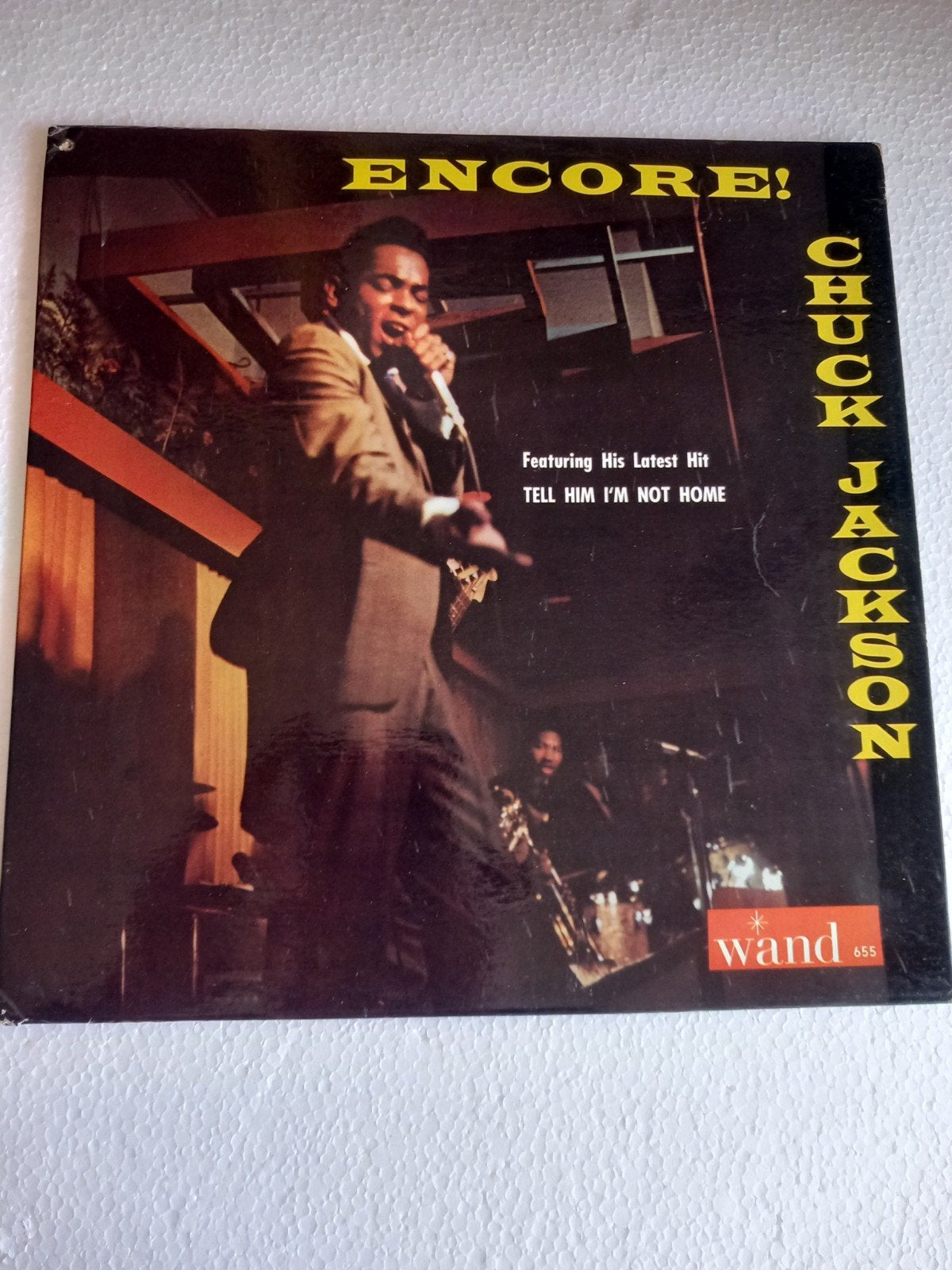 CHUCK JACKSON. ENCORE .R&B  1963 USA LP, LP
