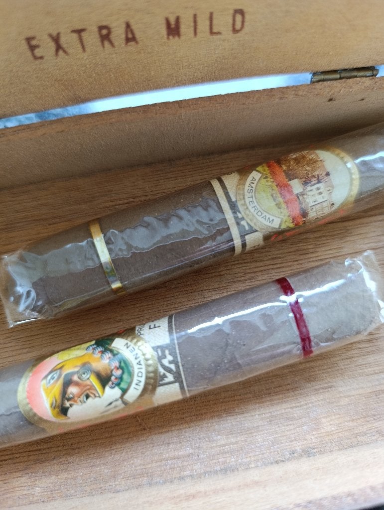 Sigaarkist, Verzamelen, Ophalen, Zo goed als nieuw, Tabaksdoos of Verpakking