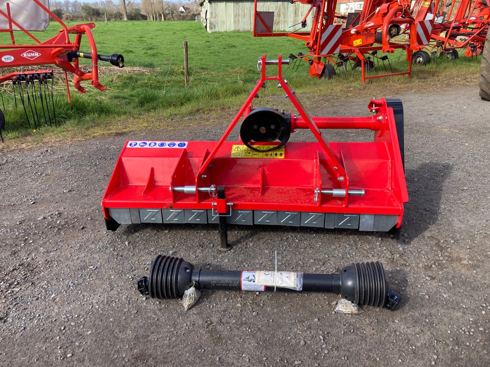 Klepelmaaier EF 125 BELAGRO / boxer voor minitraktor, Ophalen, Nieuw, 20 m² of meer, Gras