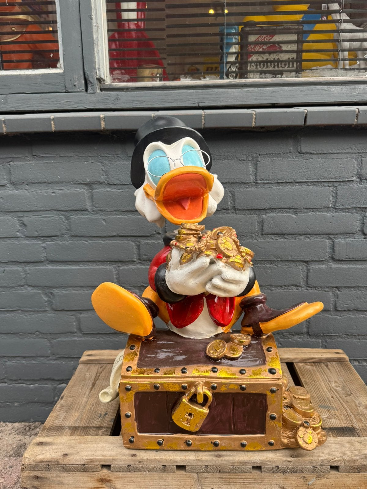 Statue Disney Scrooge Duck, Statue ou Figurine, Autres personnages, ., Comme neuf