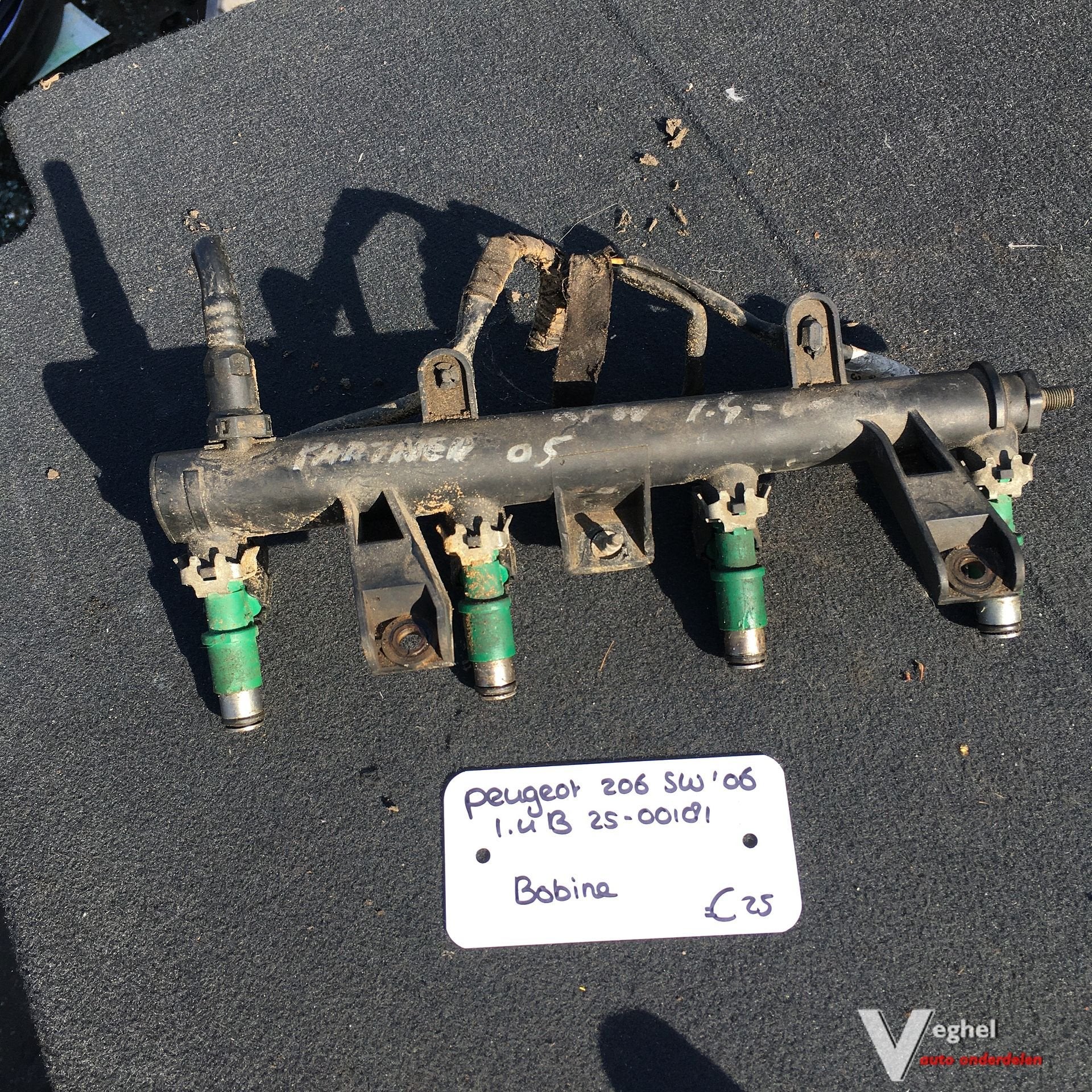 Peugeot 206 SW 1.4 Benzine 2006 2500181   Bobine, -, Utilisé, -, -