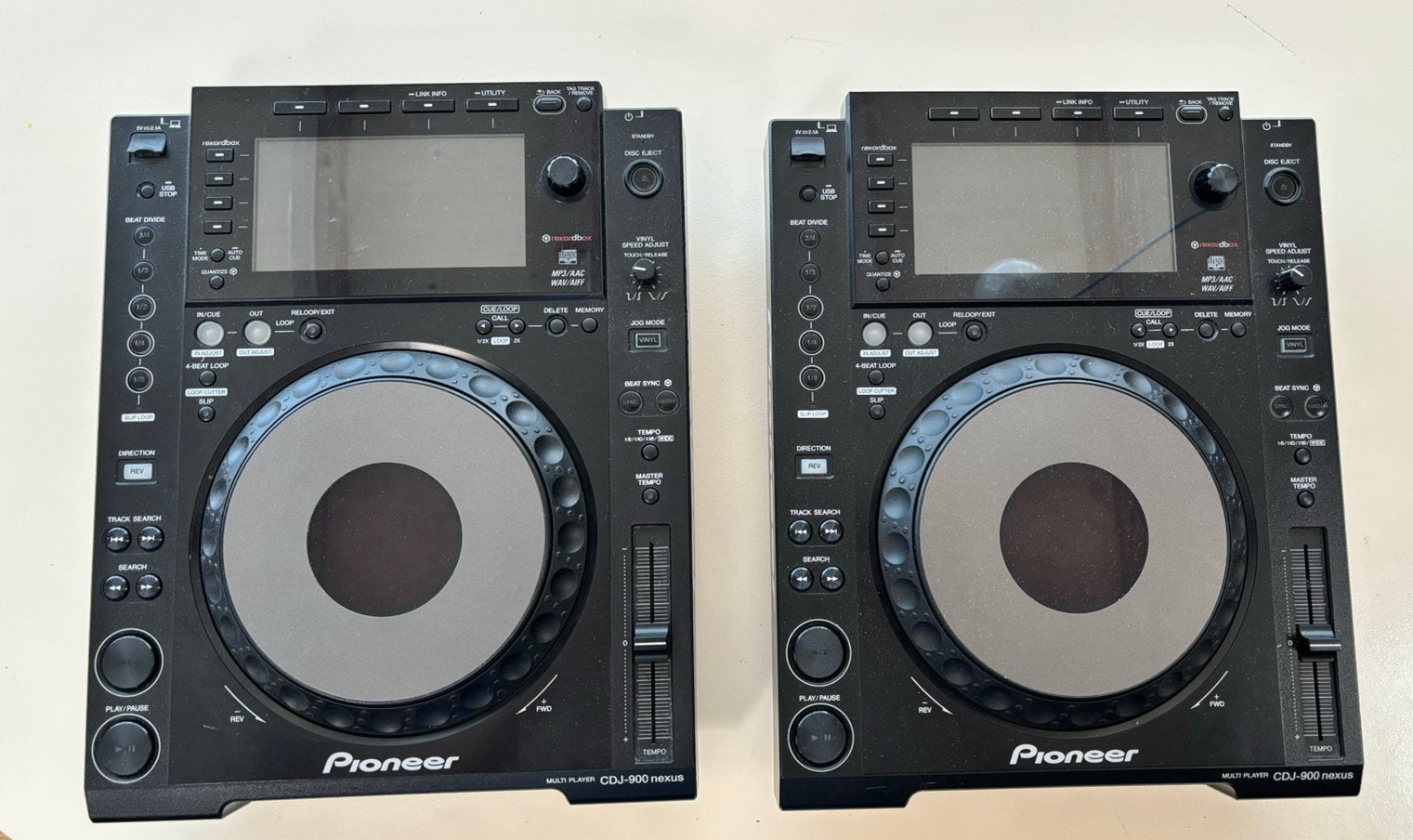 Set CDJ 900 nexus (set), Muziek en Instrumenten, Dj-sets en Draaitafels, Ophalen, Zo goed als nieuw, Draaitafel, Pioneer