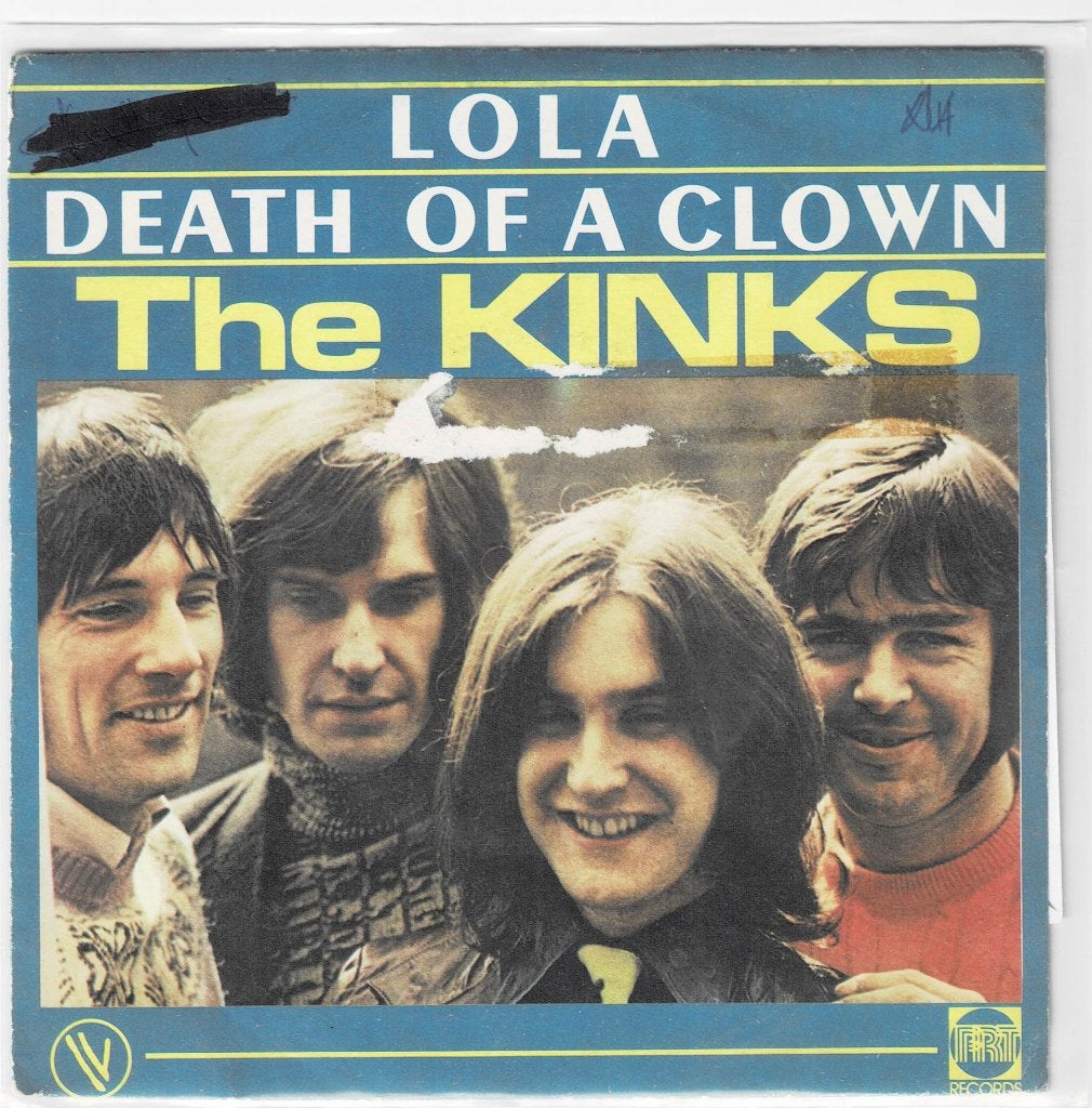 The KINKS / Dave DAVIES, Beschermende buitenhoes, Gebruikt, 7 inch, Ophalen of Verzenden
