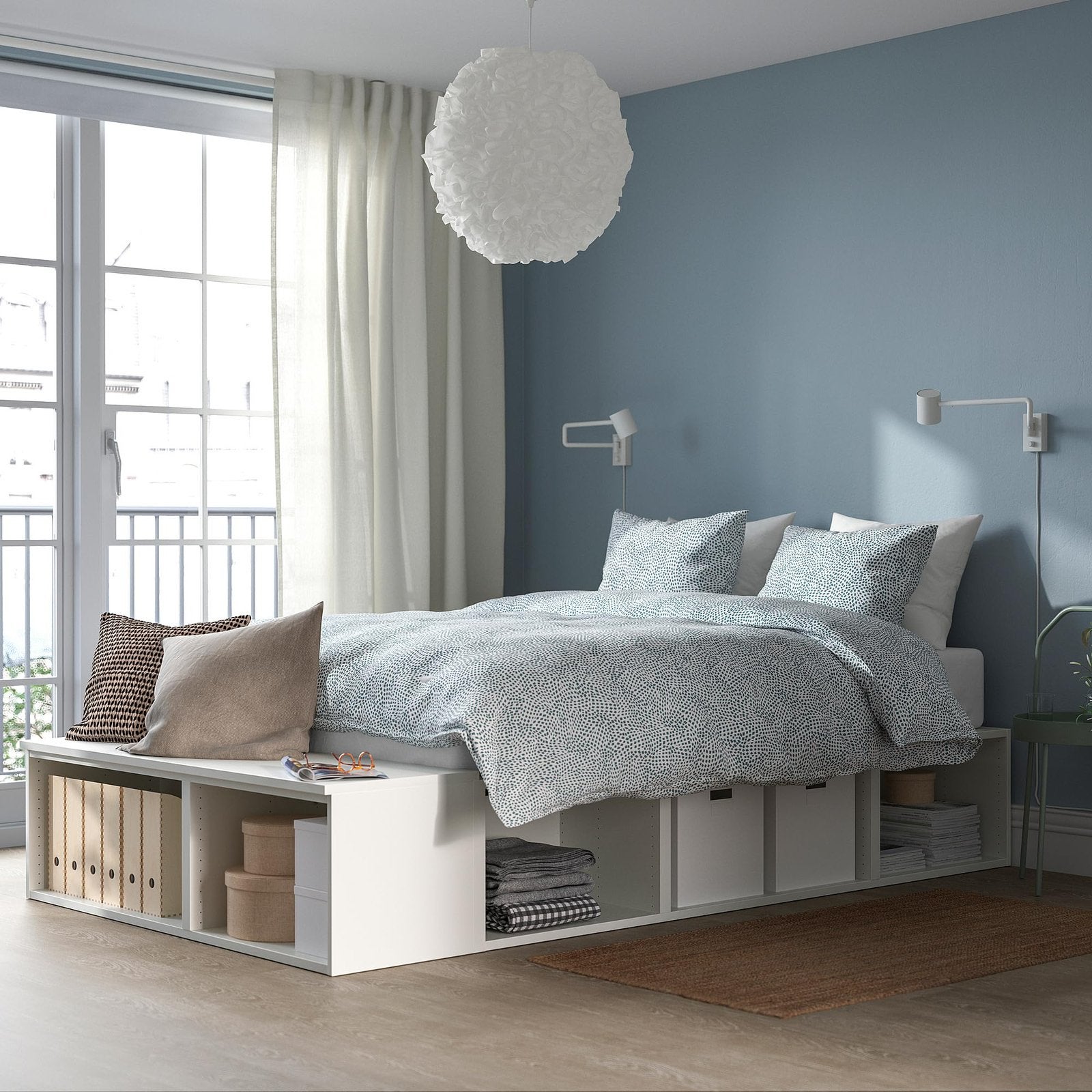 Taille du matelas Platsa 140 x 200, Maison & Meubles, Chambre à coucher | Lits, Comme neuf, Queen size, Enlèvement