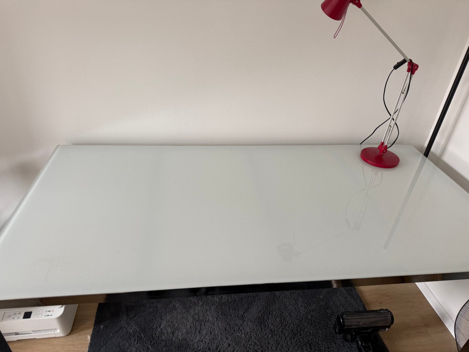 Grande table en verre, 150 à 200 cm, Cinq personnes ou plus, Verre, Enlèvement
