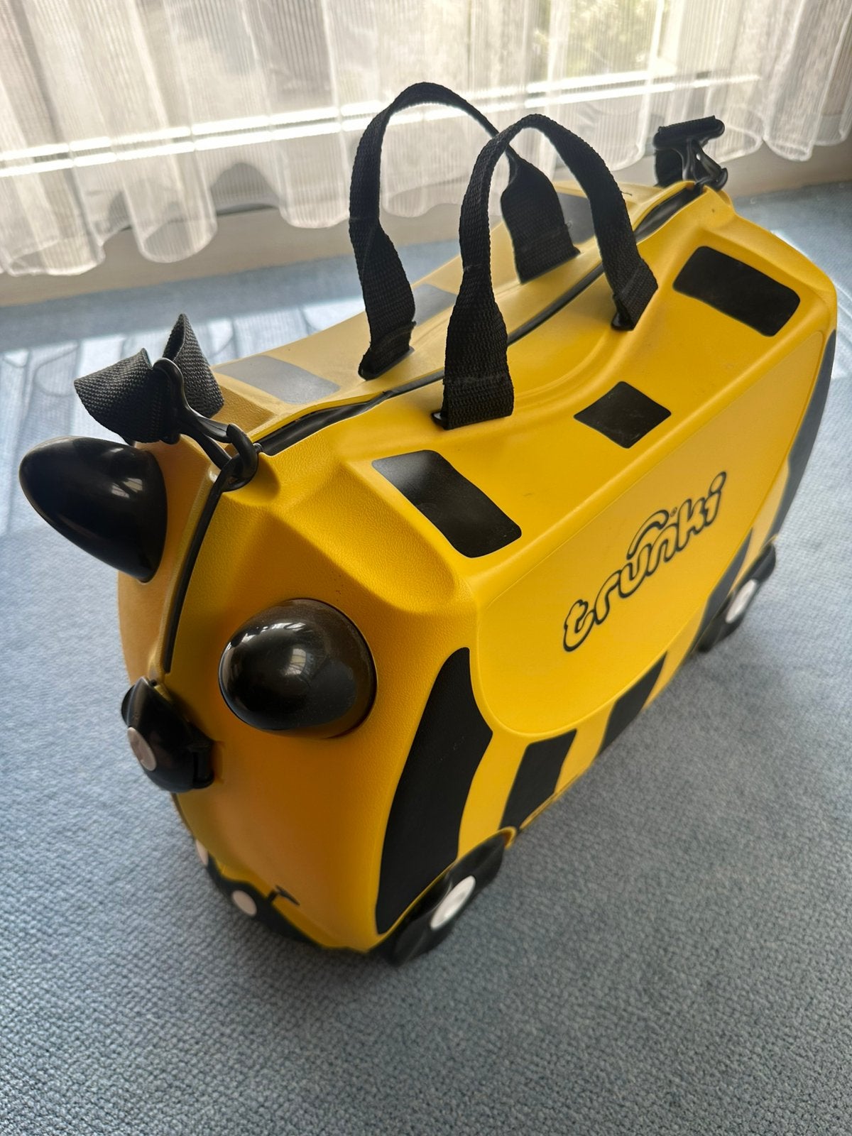 Bernard Bee Trunki kinderkoffer - Perfecte staat, Handtassen en Accessoires, Koffers, Hard kunststof, Minder dan 50 cm, Zo goed als nieuw