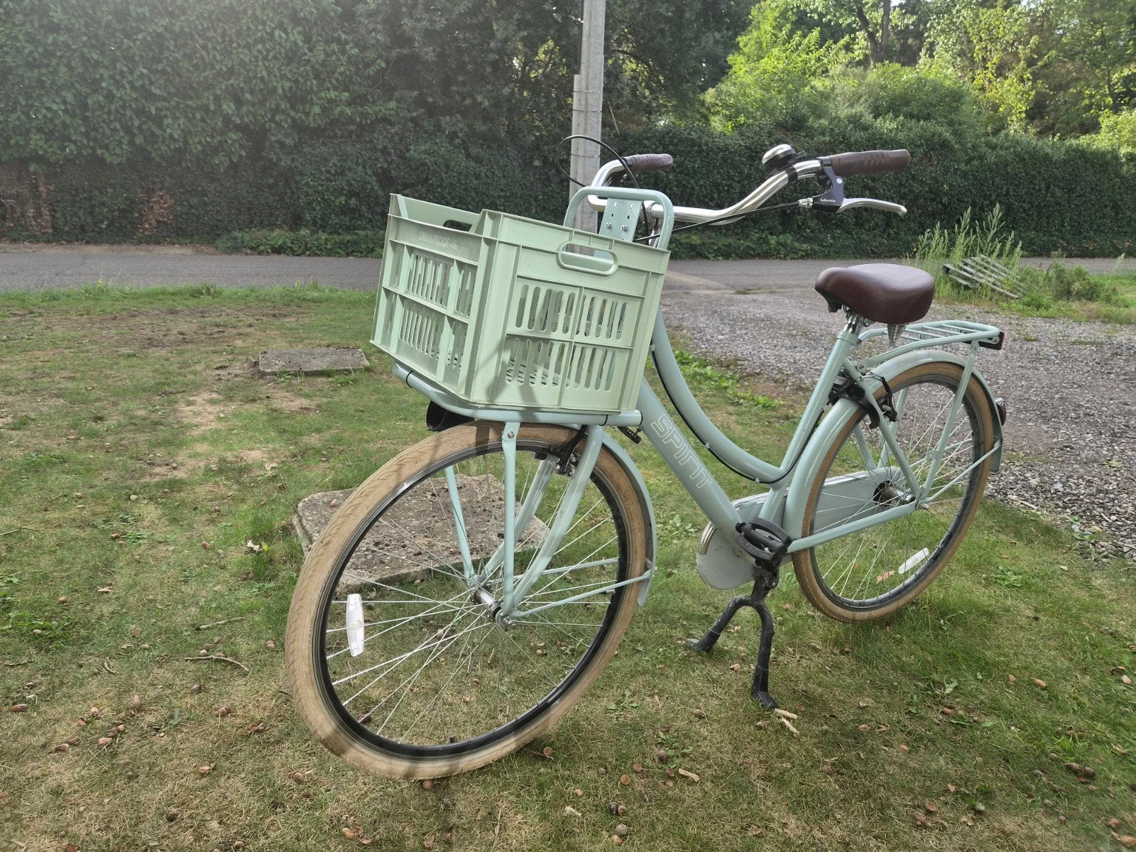 SPIRIT CARGO TRANSPORTFIETS V-B GROEN, Ophalen