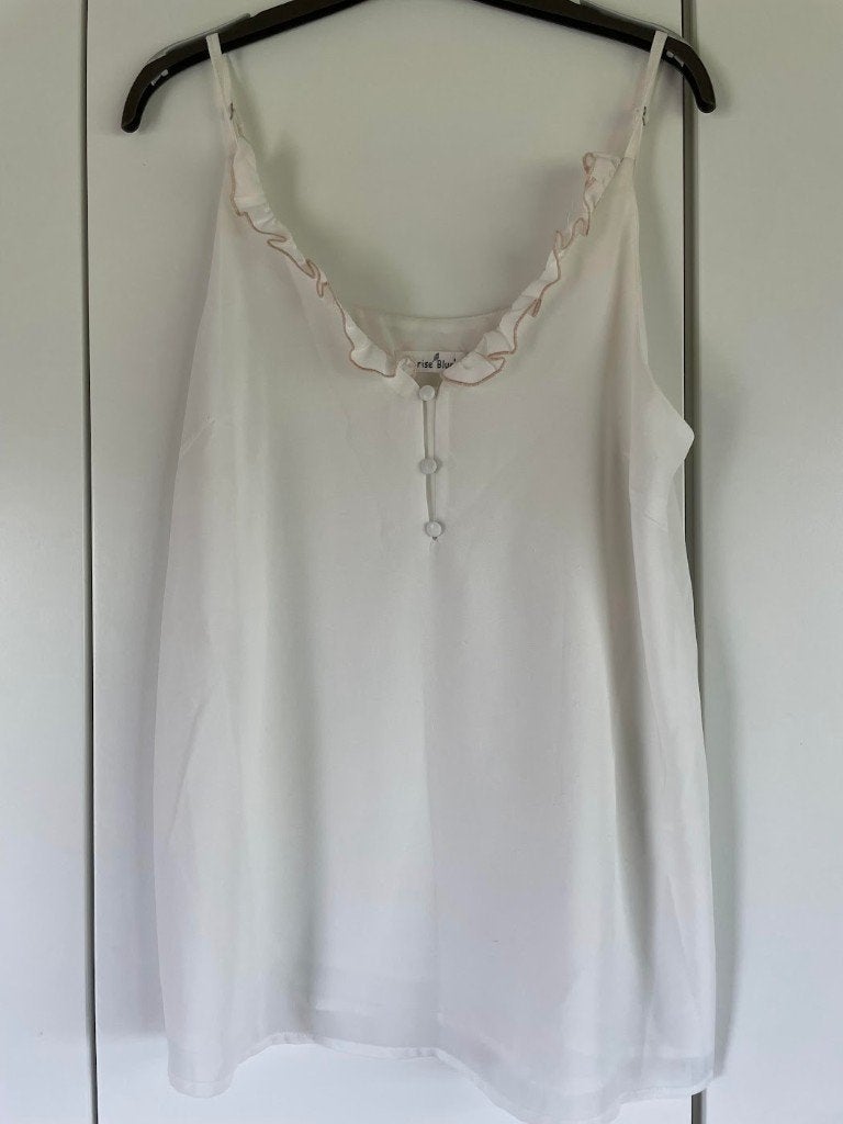 Top (M) Cerise Blue, Kleding | Dames, Topjes, Ophalen of Verzenden, Gedragen, Maat 38/40 (M), Zonder mouw