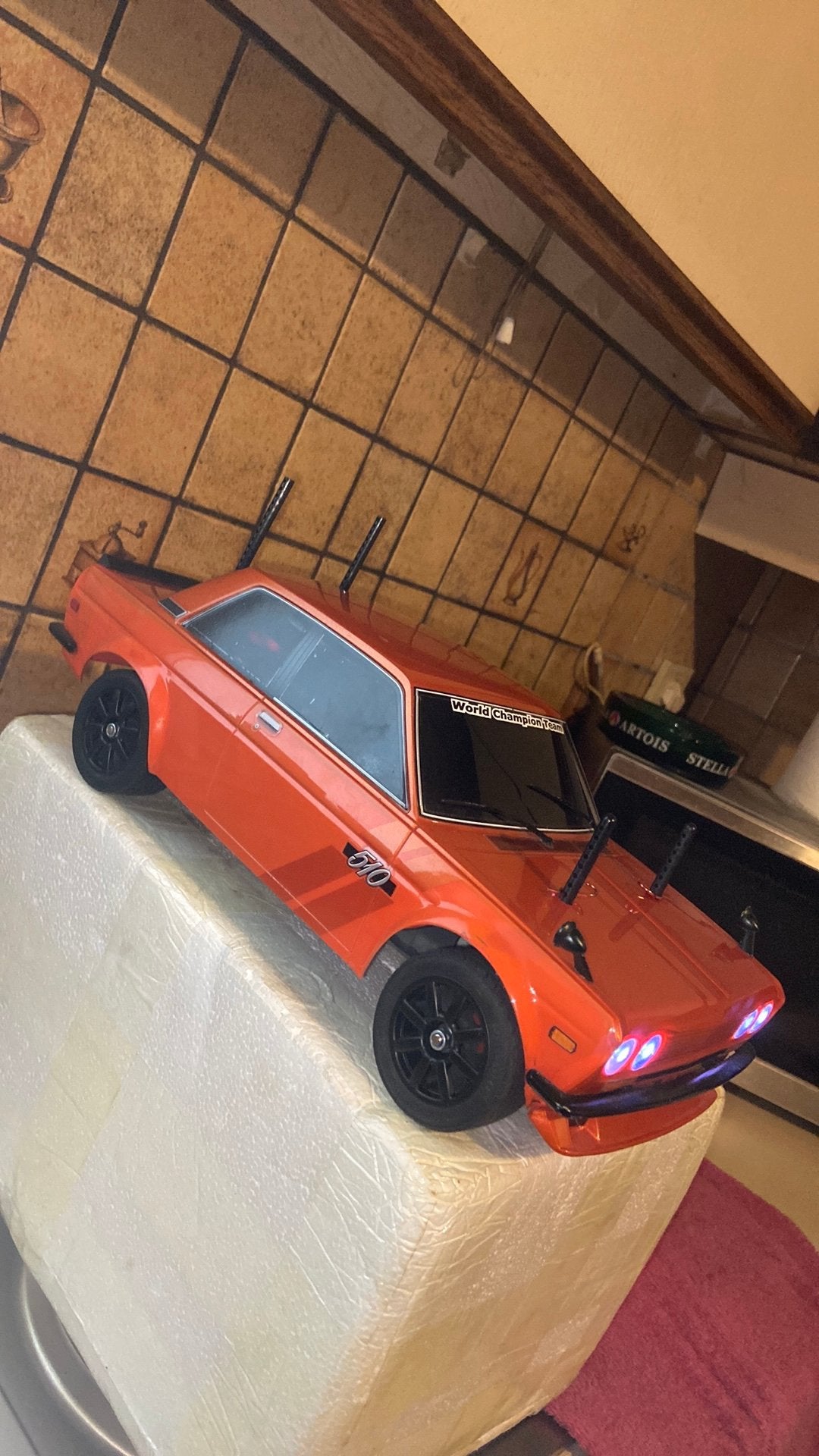 RC Tamiya DATSUN 510 HPI BODY ZELDZAAM, Échelle 1:10, Enlèvement ou Envoi, Électro, Comme neuf
