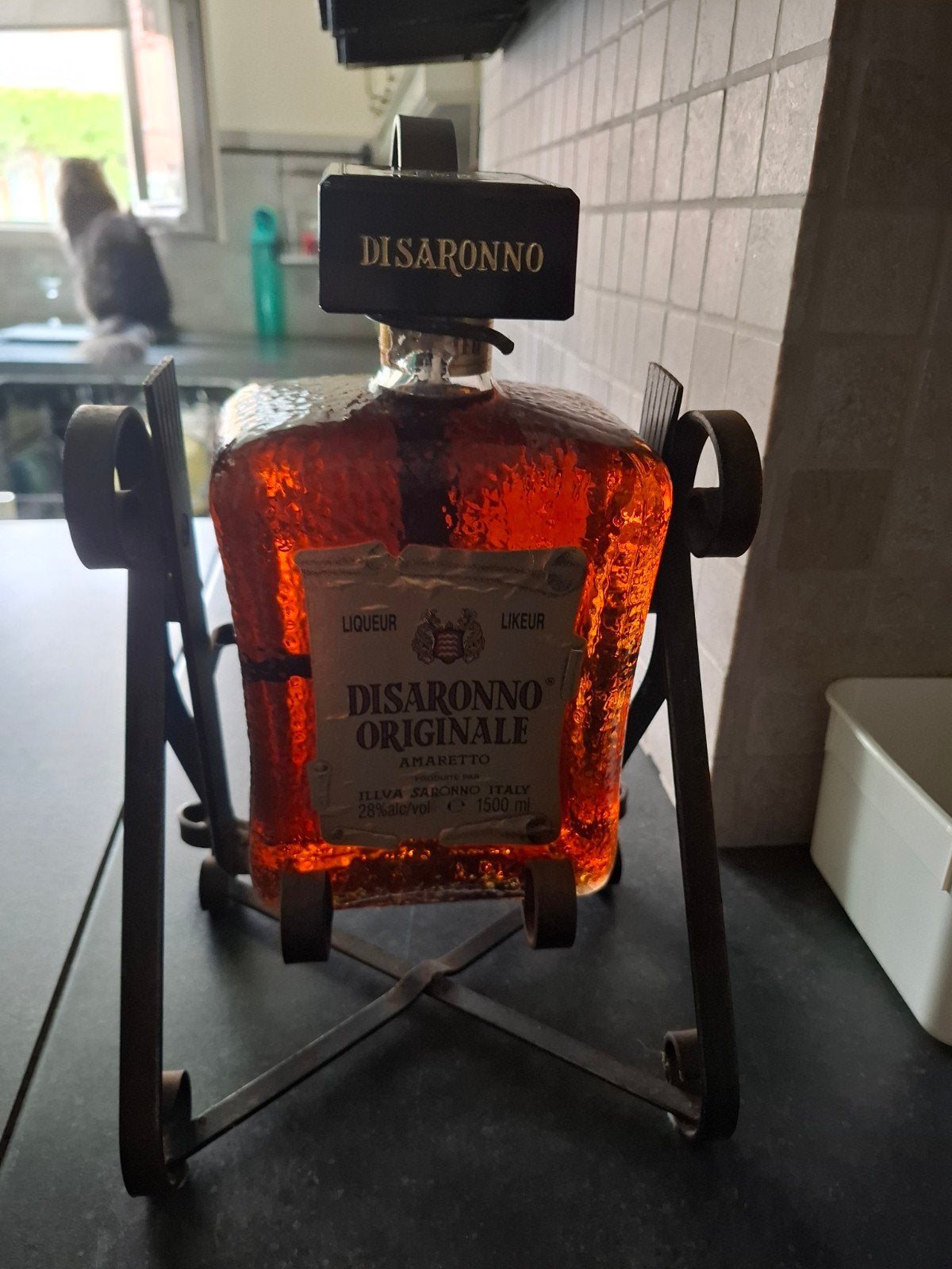Amaretto Disaronno, Métal, Objet de décoration, Comme neuf, Enlèvement
